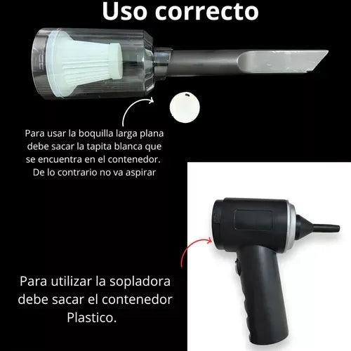 🧹 ¡La Aspiradora Portátil que todos quieren! 😍