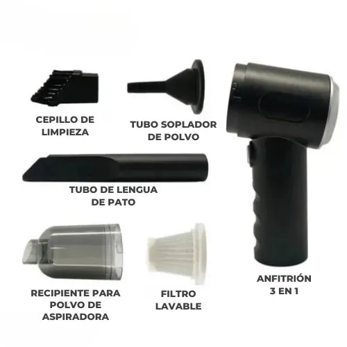 🧹 ¡La Aspiradora Portátil que todos quieren! 😍