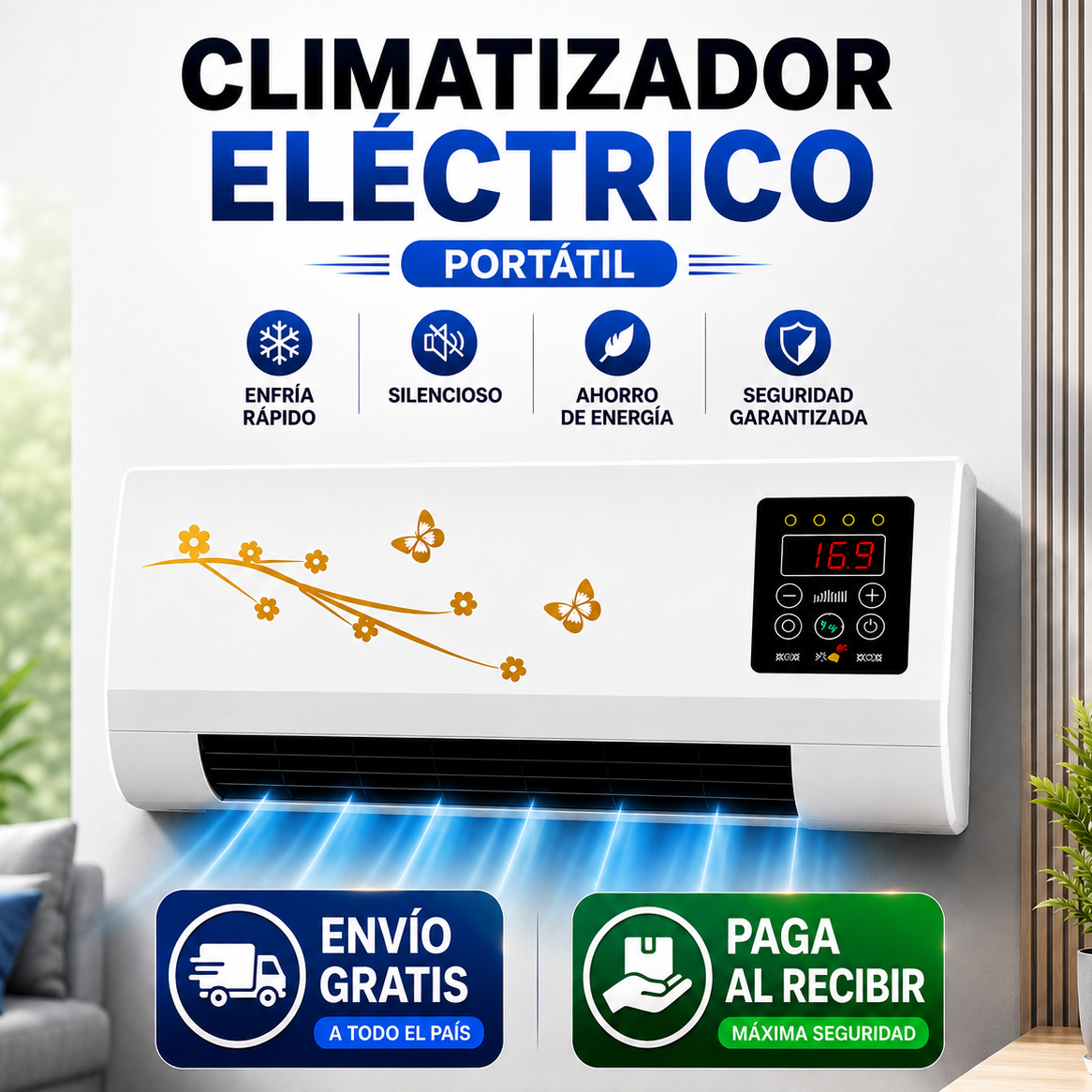 ❄️🌀SplitMax - Ventilax Portátil, Potente y Económico🌀❄️