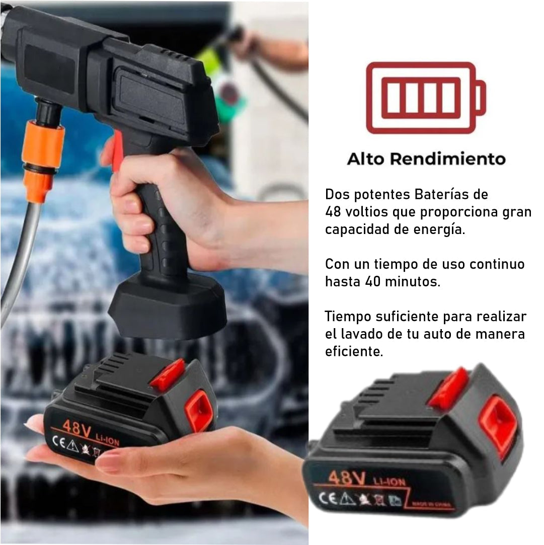 🚗✨ ¡Lava por fuera, aspira por dentro y deja tu carro impecable sin salir de casa!  🚗✨