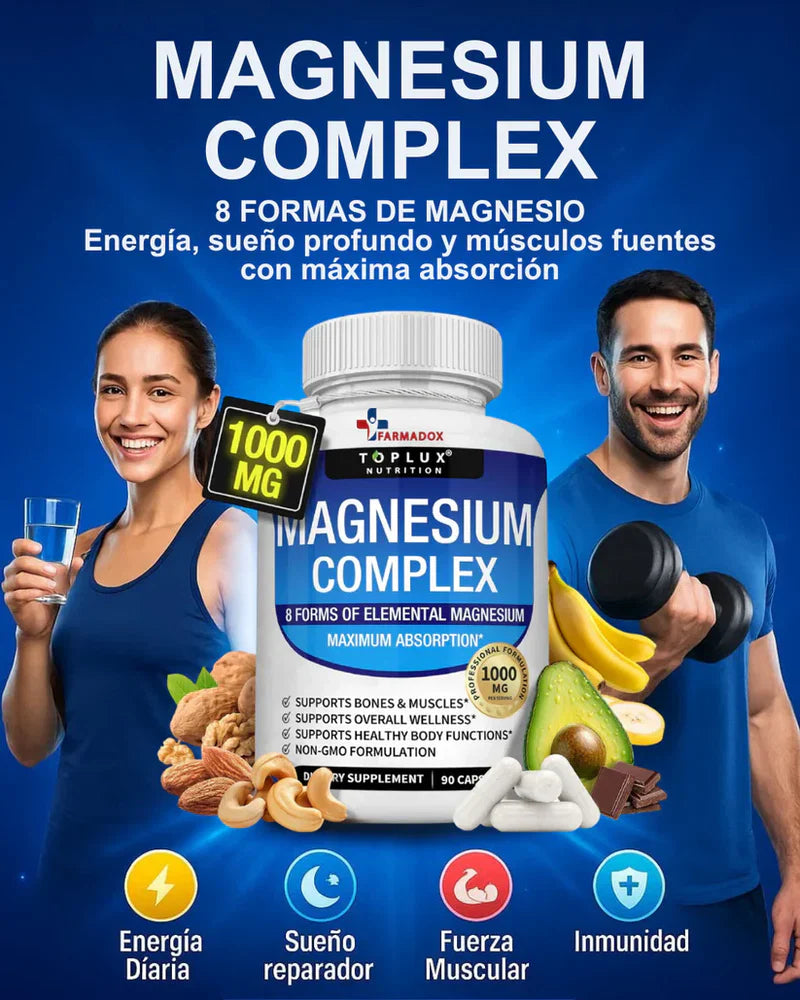 Magnesium Complex™ — 90 Cápsulas