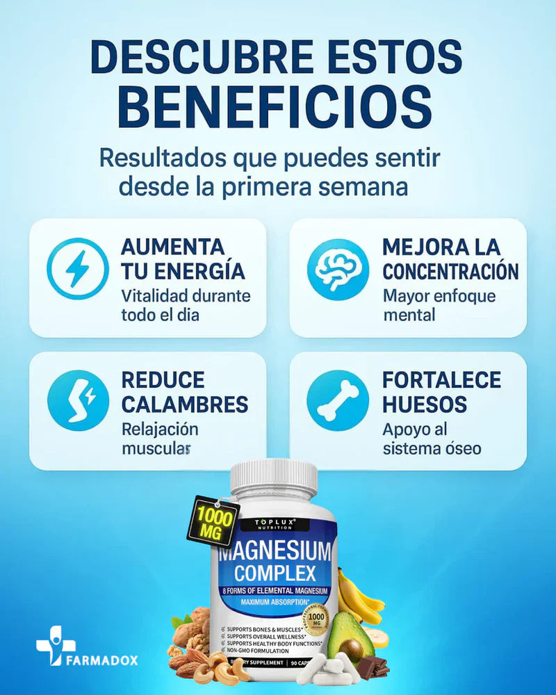 Magnesium Complex™ — 90 Cápsulas