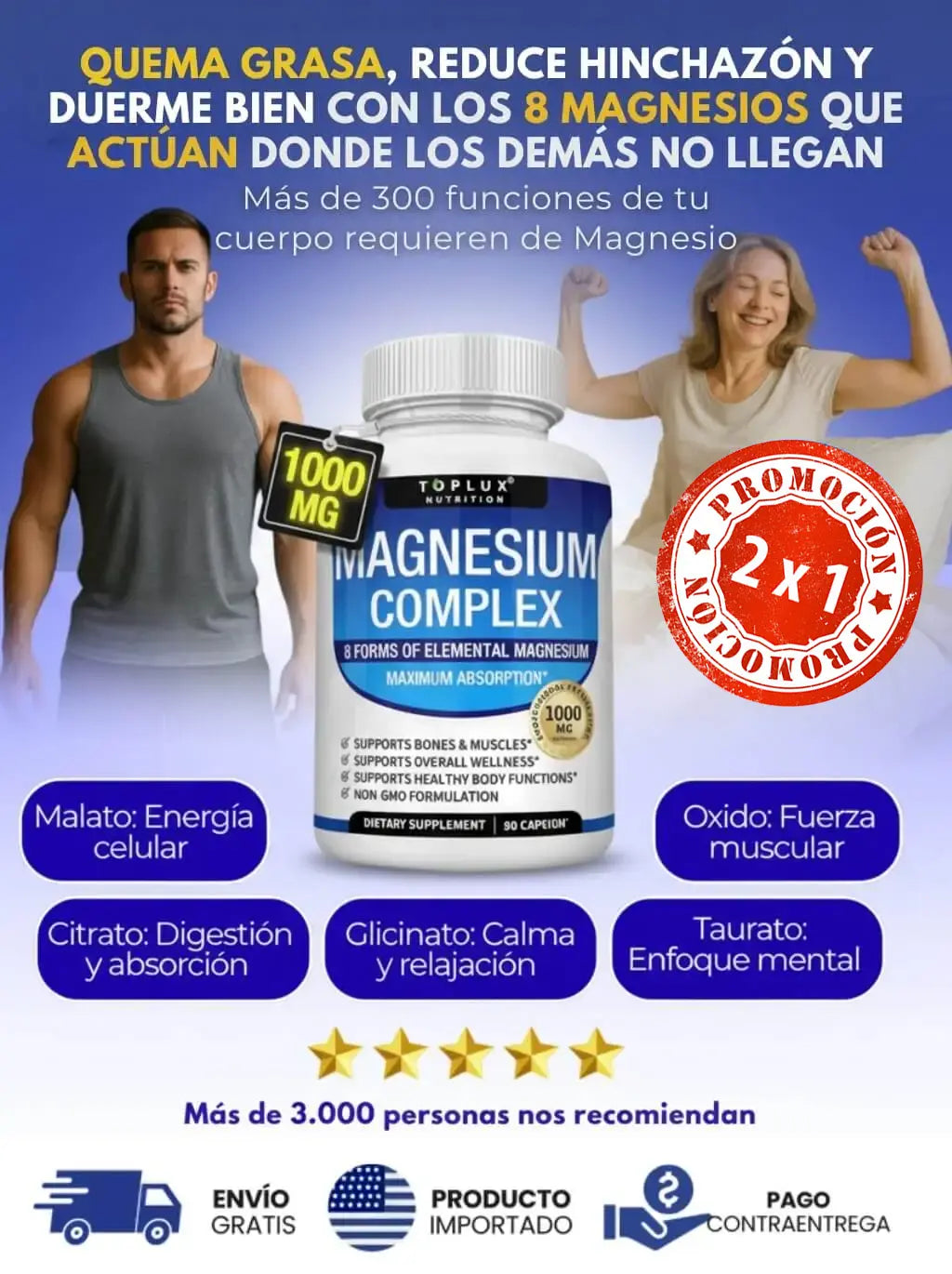 Magnesium Complex™ — 90 Cápsulas