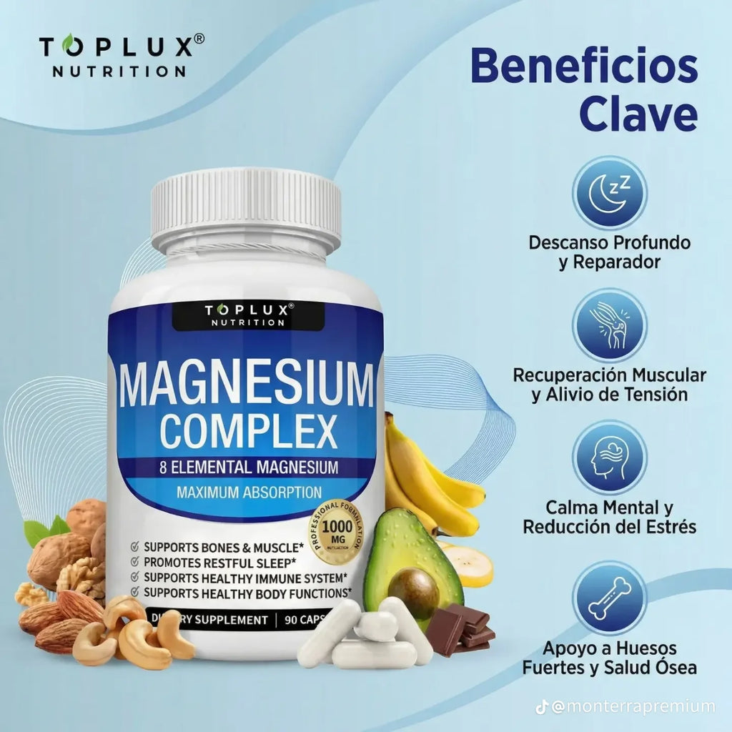 Magnesium Complex™ — 90 Cápsulas